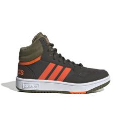 Detsk zateplen tenisky ADIDAS HOOPS MID 3.0 K GW4486